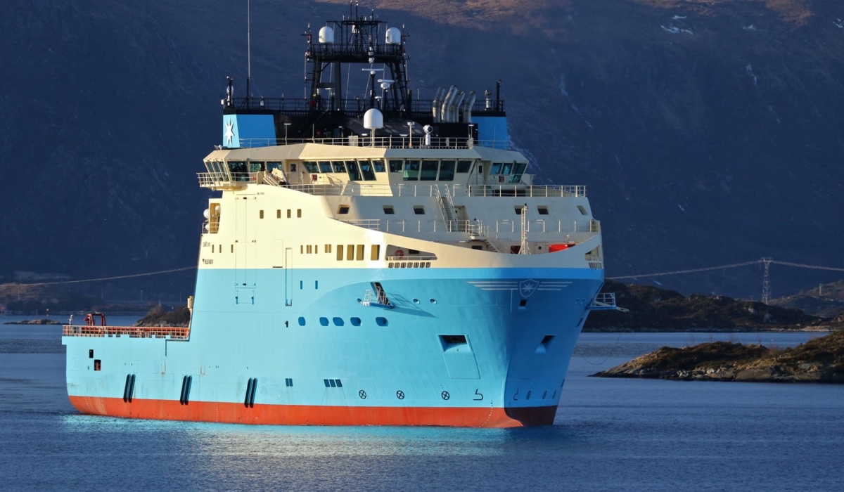 AK 35 LE2 on the Maersk Master anchor handler