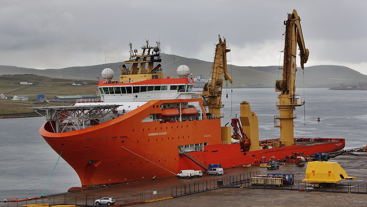 AK61 E2 crane on the Normand Oceanic, sailing to the Mexican Waters