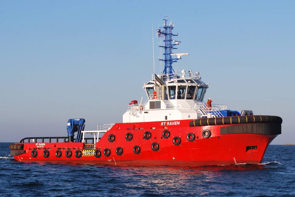 AKC 100 LHE4 installed on the largest and most sophisticated Rotor tug ever built