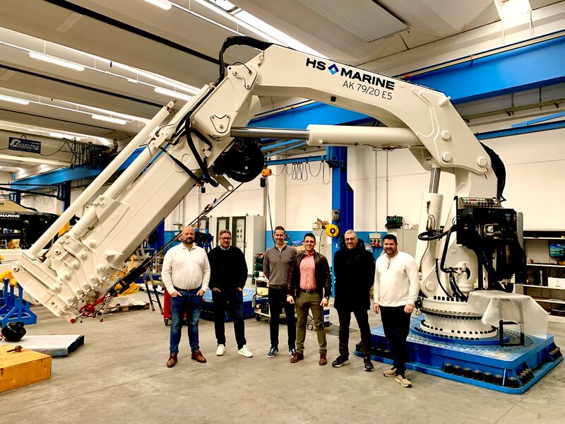 NEW IMPORTANT VISIT IN HS.MARINE