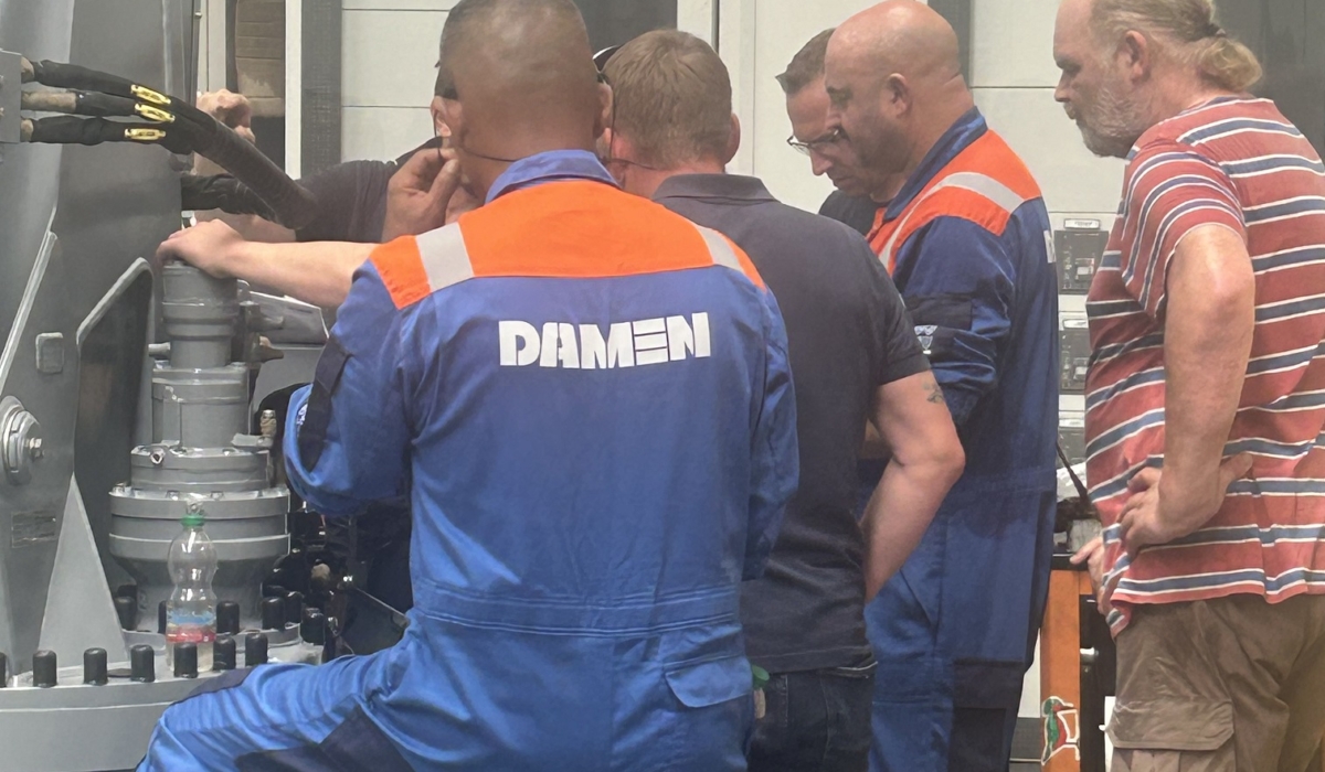 TRAINING COURSE FOR SOME MAJOR SHIPYARD TECHNICIANS